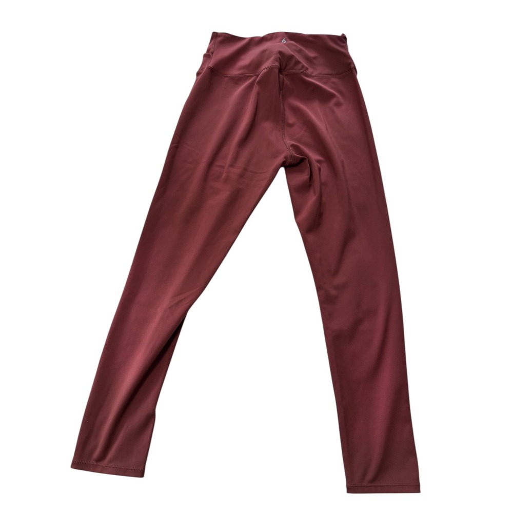 Free People Movement Adanola Burgundy High Waisted Leggings Size Medium M